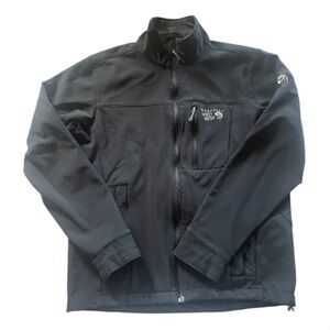Mountain Hardwear Black Softshell Performance Jacket